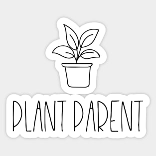 Plant parent Sticker